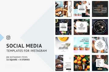 24 Instagram Templates