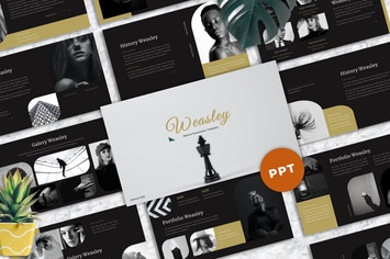 Weasley - Minimal Powerpoint Templates