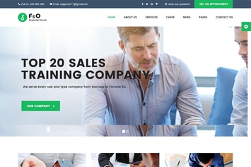F&O - Consultant Finance WordPress Theme