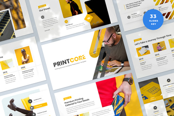 Printing Company Keynote Presentation Template