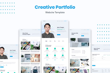 Creative Portfolio Website Template
