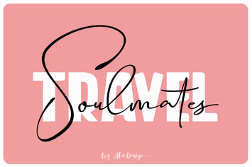 Travel Soulmates // Font Duo