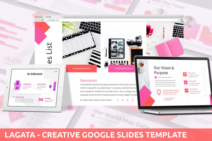 Lagata - Creative Google Slides Template