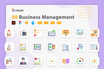 Chloe - Business Management Icons