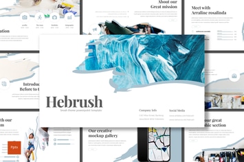 Hebrush - Powerpoint Template