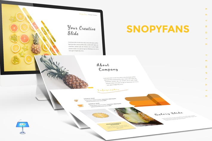 SnopyFans - Keynote Template