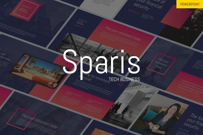 Sparis - Tech Business Powerpoint Template