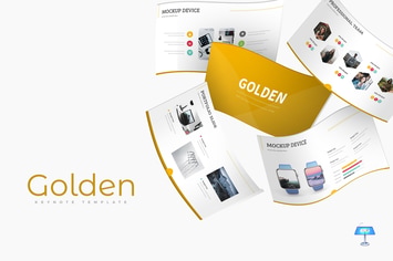 Golden - Keynote Template