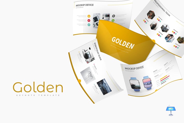 Golden - Keynote Template