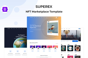 Superex - NFT Marketplace Template
