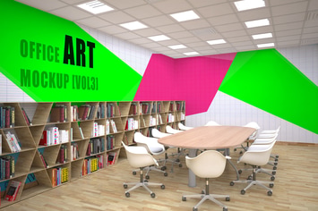 Office Art Mockup [Vol 3]