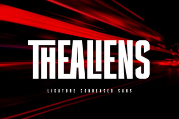 Thealiens - Ligature Condensed Sans
