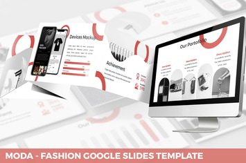 Moda - Fashion Google Slides Template