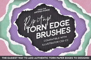 Rip It Up! - Torn Edge Brushes