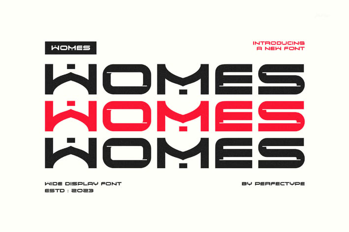 Womes Modern Technology Futuristic Sans Serif Font