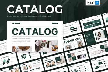 Catalog - Photography Keynote Templates
