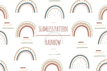 Rainbow – Seamless Pattern