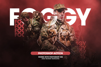 Foggy Photoshop Action
