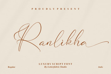 Ranlikha Luxury Script Font