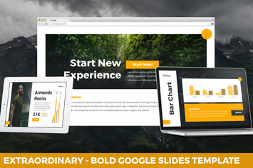 Extraordinary - Bold Google Slides Template