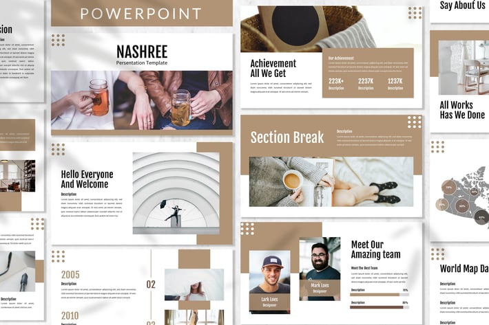 Nashree - Business Powerpoint Template