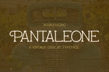 Pantaleone Vintage Typeface