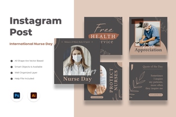Nurse Day Instagram Post
