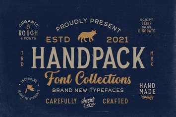Handpack Font Collections (+Dingbats)