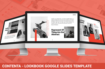 Contenta - Lookbook Google Slides Template