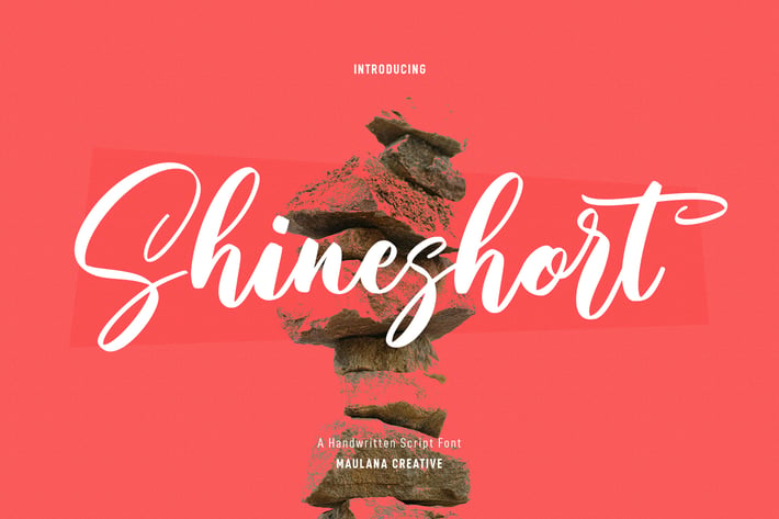 Shineshort Script Font