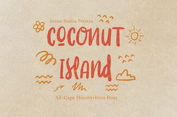 Coconut Island | Display Font