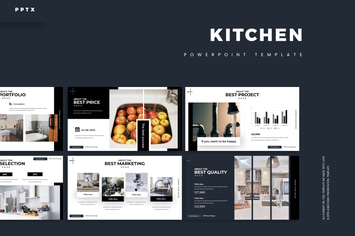 Kitchen Tools - Powerpoint Template