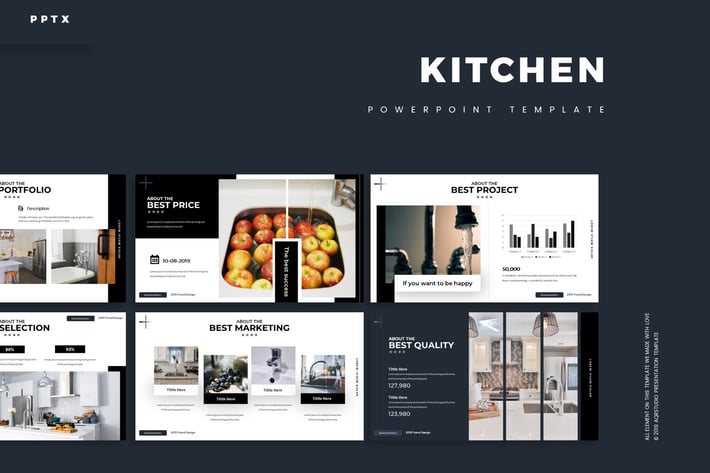 Kitchen Tools - Powerpoint Template