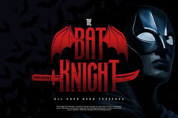 Bat Knight Typeface