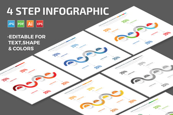 4 Step Infographic