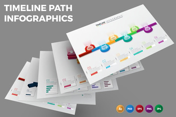 Timeline Path – Infographics Design
