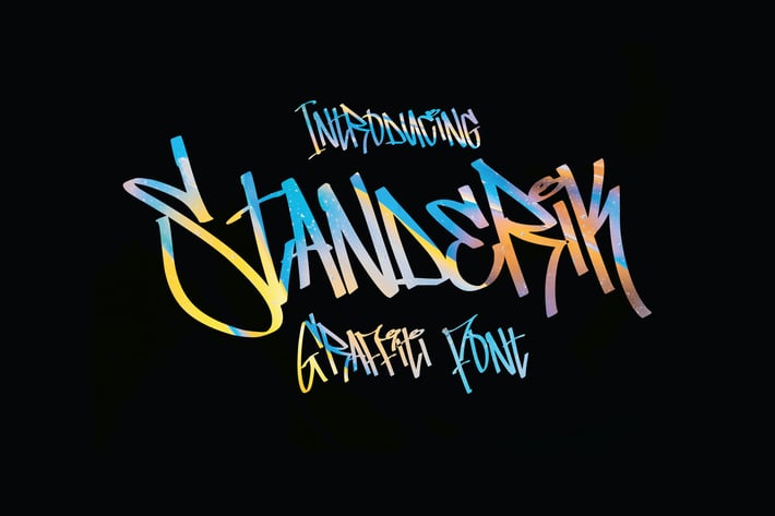 Standerik - Graffiti Font