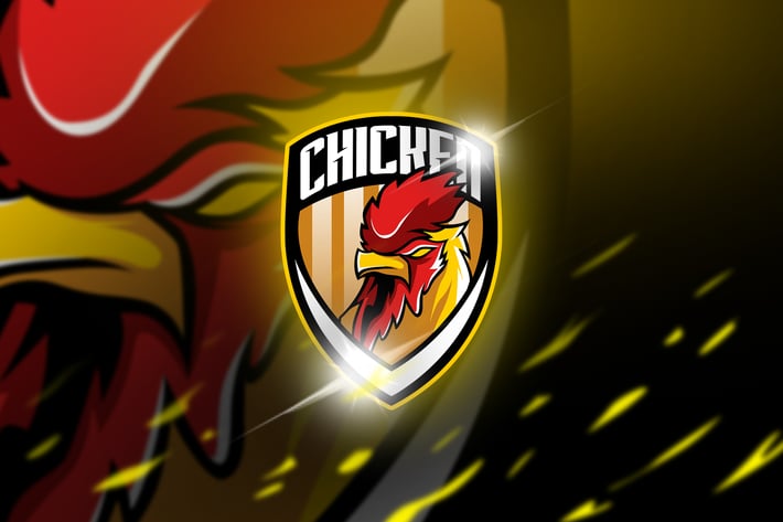 Chicken - maskot & logo esport