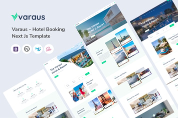 Varaus - Hotel Booking Next Js Template
