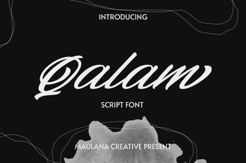 Qalam Script Font