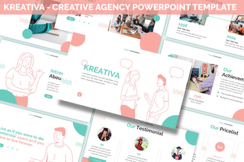 Kreativa - Creative Agency Powerpoint Template