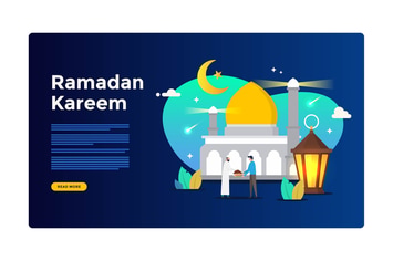 Ramadan Kareem Holy Moon