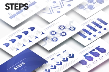 STEPS - PowerPoint Infographics Slides