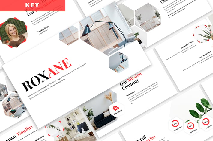 Roxane - Business Keynote Template