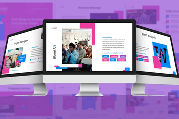 NextTicket - Creative Google Slides Template