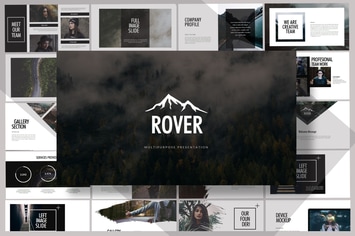 Rover Adventure - Wild Forest Powerpoint Template