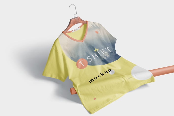 Premium Quality T-shirt Mockup Scenes