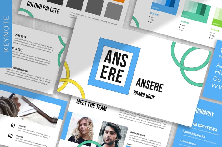 Ansere - Brandbook Keynote Template