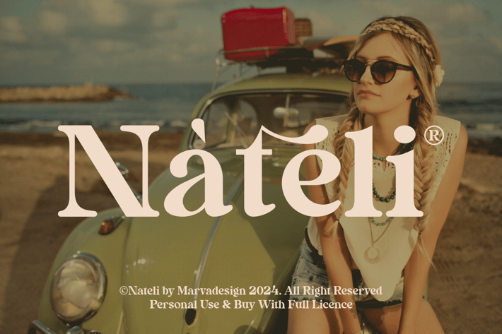 Nateli - A Serif Display Font