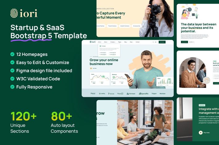 iori - Startup & SaaS Bootstrap 5 Template